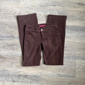 So Corduroy Brown Jeans Pants Size 0